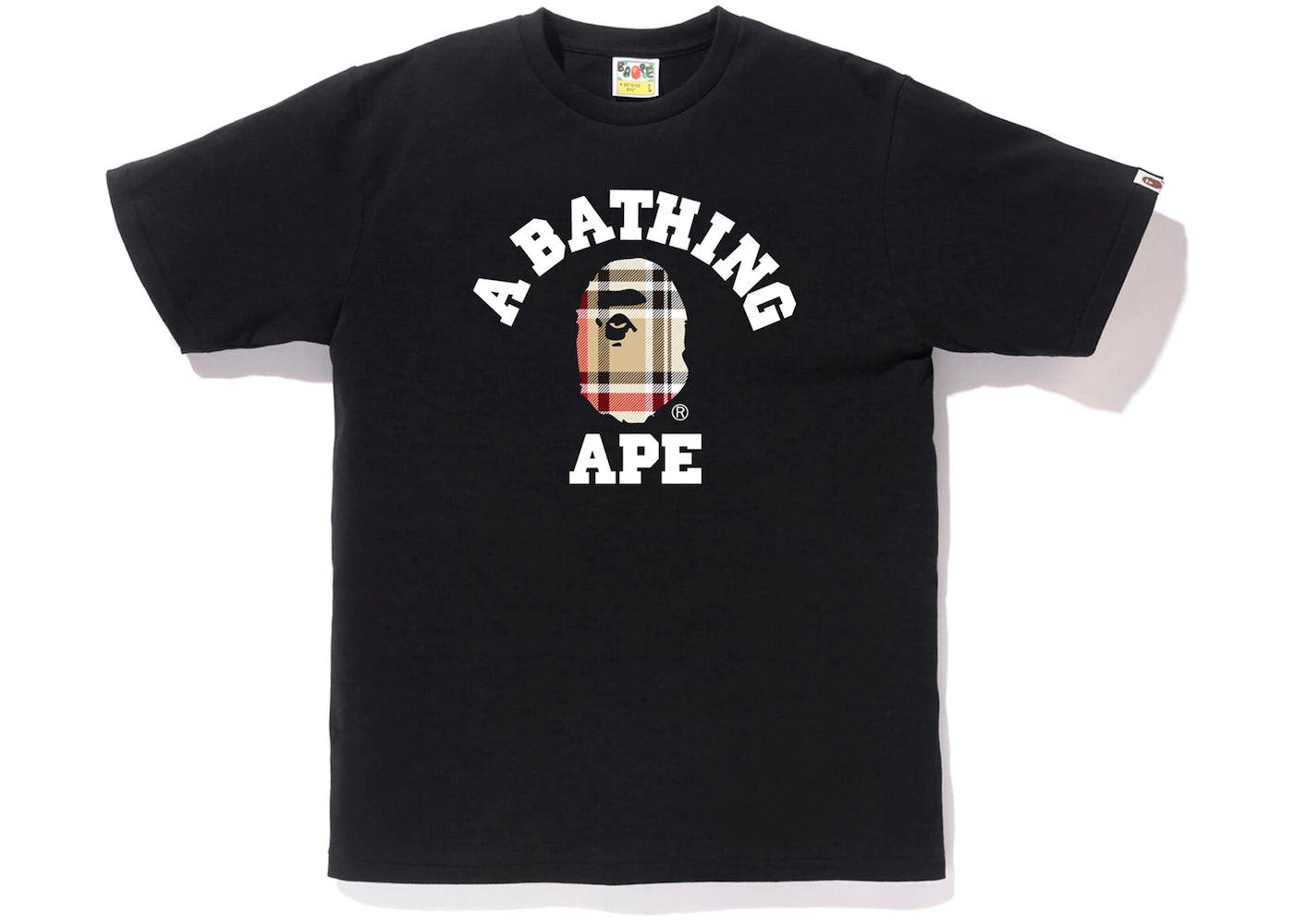 BAPE Check College Tee