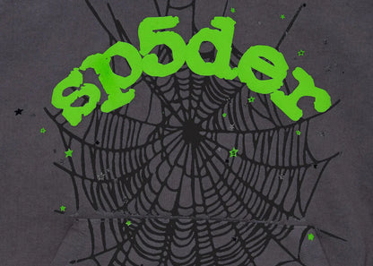 Sp5der 'Wait' Web Hoodie