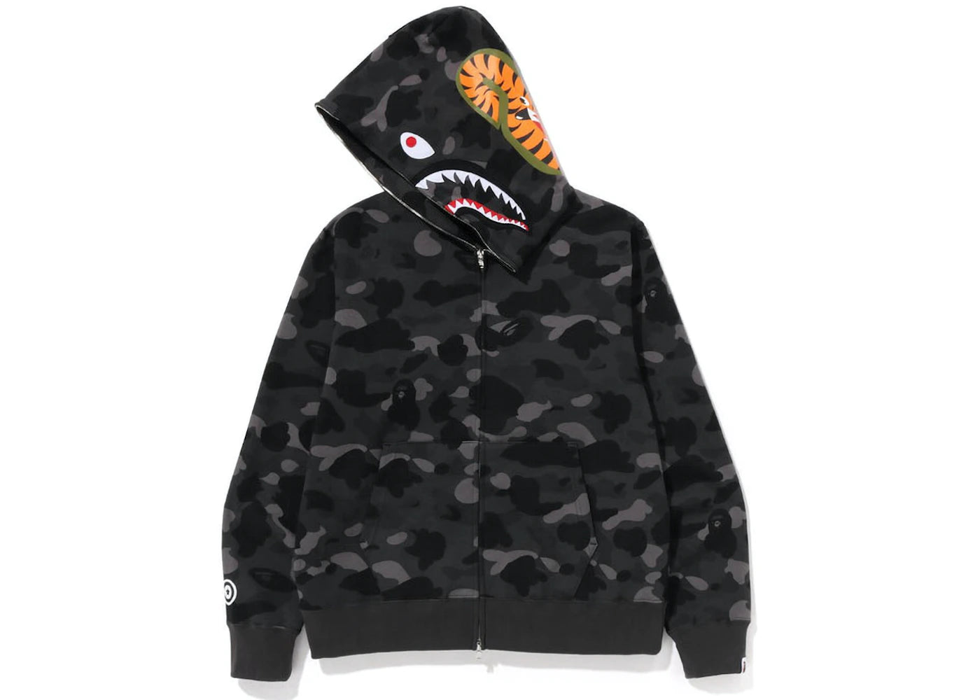 BAPE Color Camo Shark Full Zip Hoodie