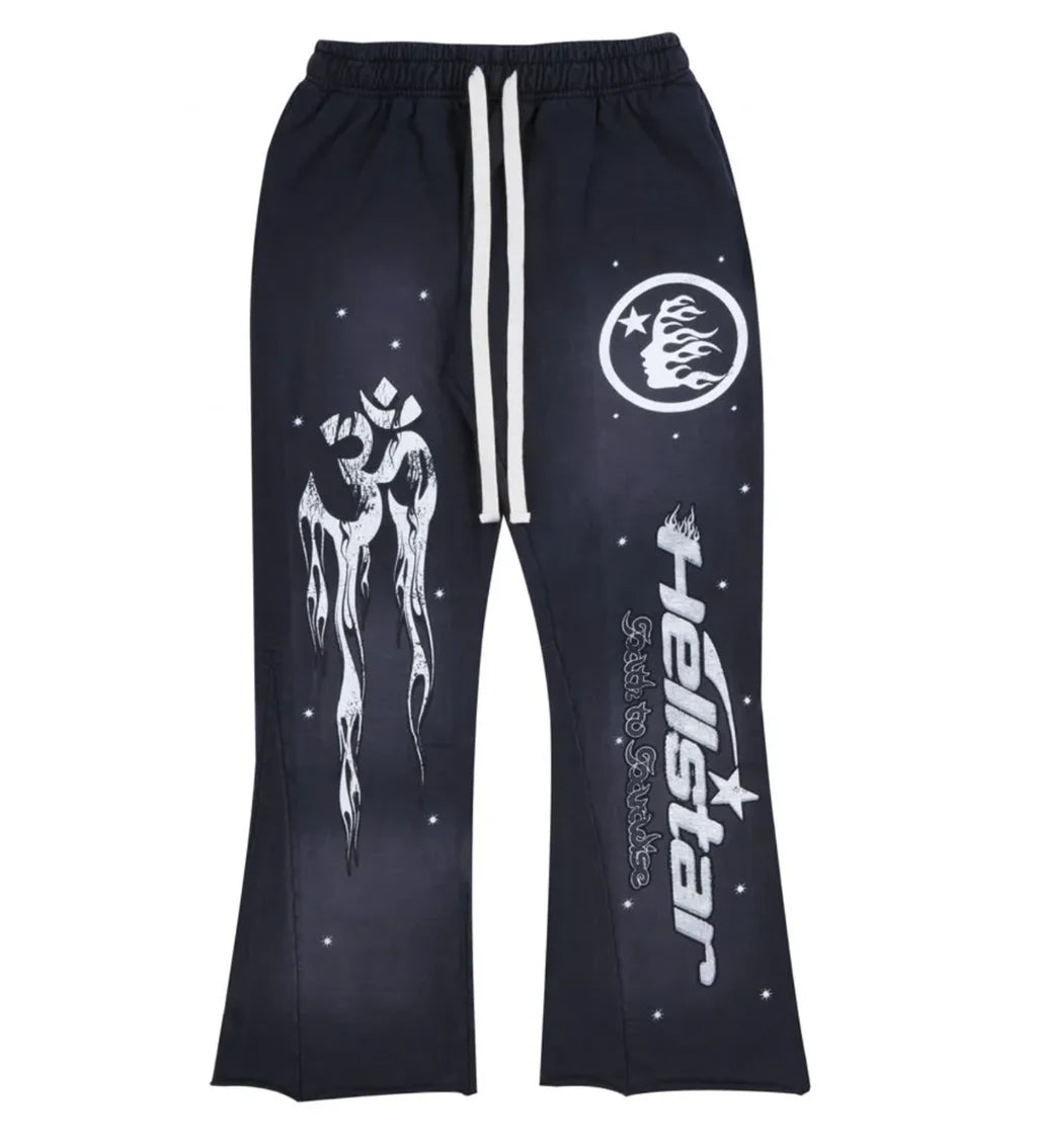 Hellstar Racer Flare Sweatpants