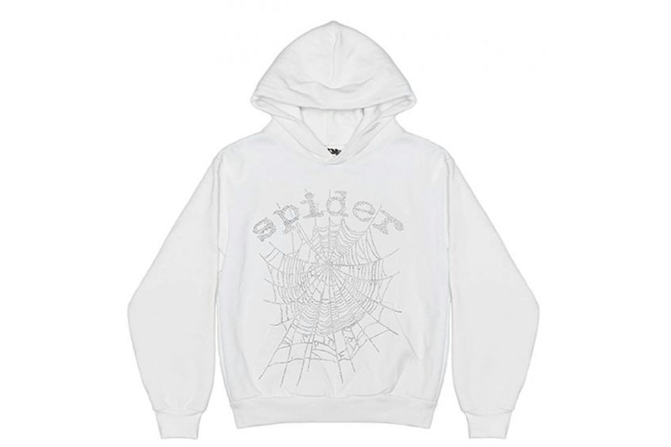 Sp5der 'OG Rhinestone' Hoodie