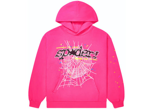 Sp5der P*NK V2 Hoodie