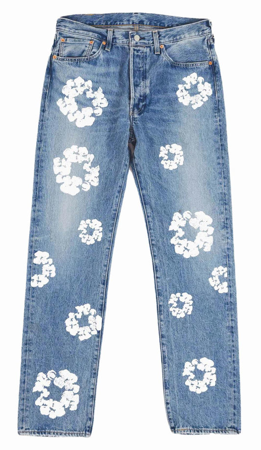 Denim Tears Cotton Wreath Jeans